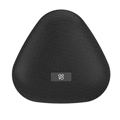 GOVO GOCRUSH 410 4W Bluetooth Speaker, 1800mAh Battery with 15 Hours Playtime, IPX7, ABS Fabric and TWS Feature (Platinum Black)
