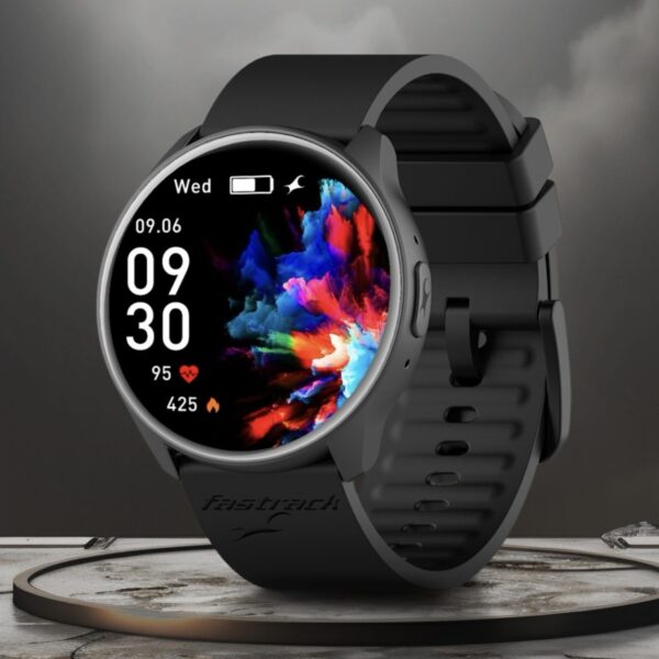Fastrack Revoltt FR1 Pro|1.3Inch AMOLED display with 600 Nits|Advanced BT Calling Chipset Smartwatch