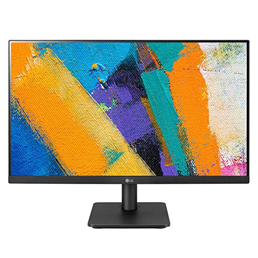LG 1920 x 1080 Pixels 24 inches/60.4 cm, IPS Monitor - Full HD, with VGA, HDMI, Audio Out Ports, AMD Freesync, 75 Hz, Made in India - 24MP40