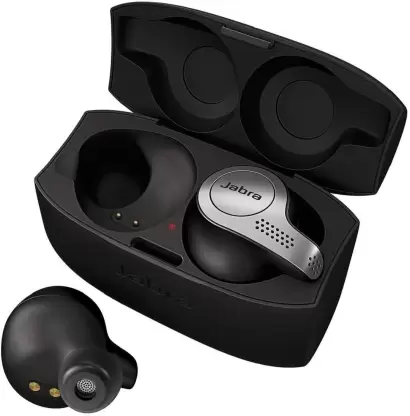 Jabra Elite 65t Alexa Truly Wireless Bluetooth In Ear Earbuds with Mic (Titanium Black)