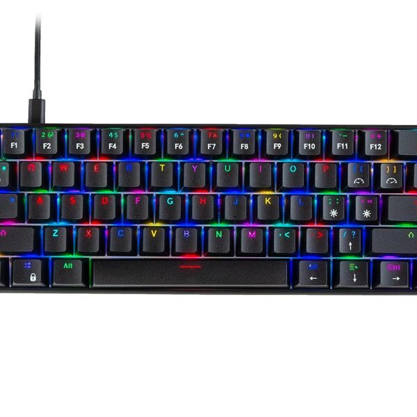 Cosmic Byte CB-GK-32 Themis 61 Key Mechanical Per Key RGB Gaming Keyboard with Outemu Red Switches and Software