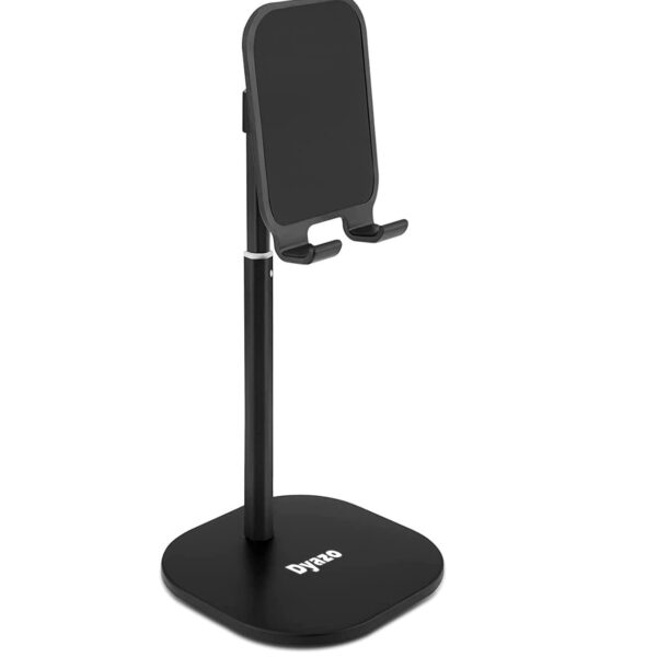 Dyazo Mobile Stand Holder for Desk Sturdy, Anti-Slip , Height Angle Adjustable Mobile Holder Cellphone Holder Compatible with iPhone , Samsung Galaxy