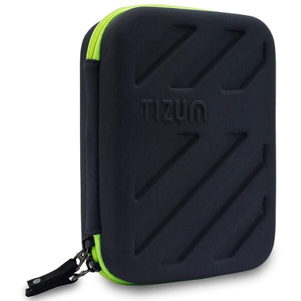 Tizum Portable Electronic Travel Gadgets and Accessories Organizer, Multipurpose Pouch,USB Cable, Power Banks and Adapters,Hard Disk,Pen Drives, Card Organizer, Travel Friendly (large)