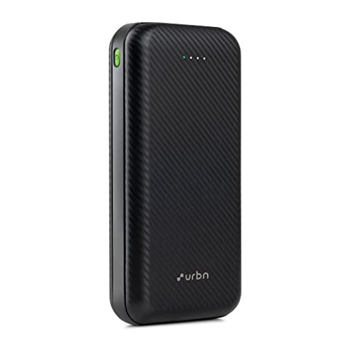 URBN Lithium_Polymer 20000 mAh 20W Super Fast Charging Power Bank with 20W Type C PD (Input& Output) and QC 3.0 Dual USB Output with Free Type C Cable