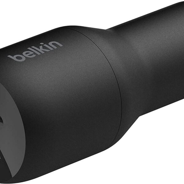 Belkin 36W USB-C Fast Charge Car Charger Adapter Compatible with All USB-C Enabled Devices (Mobiles, Laptops, Tablets and More)