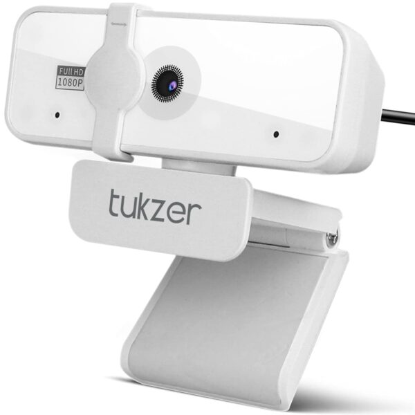Tukzer 2.1 MP Optical Full HD 1080P Web Camera (TZ-C01-WHT)