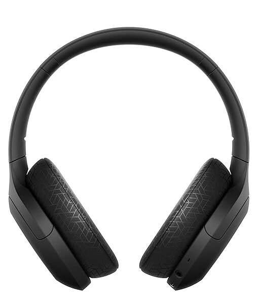 Sony Ear ON 3 WH-H910N Over-Ear Wireless Bluetooth Headset with Mic (Black)