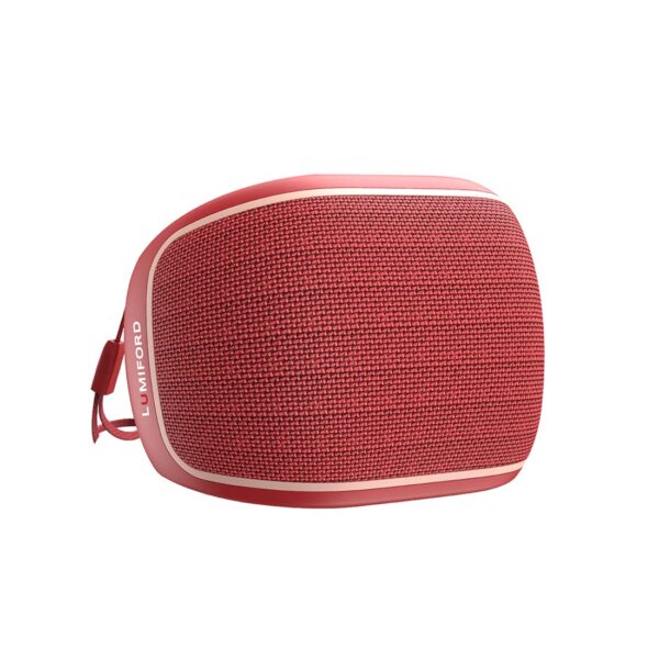 Lumiford GoMusic BT12 Wireless Bluetooth Speaker with Mic, Portable Speaker with Unique TWS Connection, Splash Proof, Voice Assistance & multi connectivity Options (3.5 AUX, USB, Micro-SD, FM Radio)