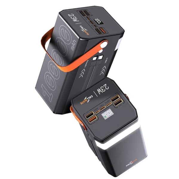 Callmate Treasury 100,000mAh Power Bank, 23W Fast Charging with Type C PD 3.0 Input & Output |7 Output & 3 Input Ports