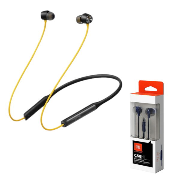 Combo (realme Buds Wireless Pro + JBL Earphone)