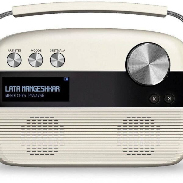 Saregama Carvaan Marathi - Portable Music Player with 5000 Preloaded Songs, FM/ BT/AUX