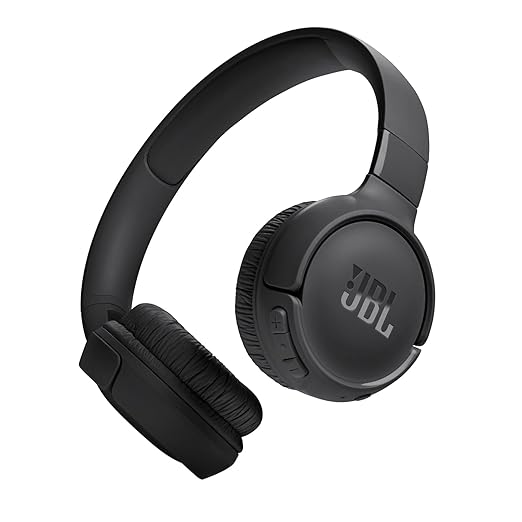 JBL Tune 520BT Wireless On Ear Headphones with Mic, Pure Bass Sound, Upto 57 Hrs Playtime, Speedcharge, Customizable Bass with Headphones