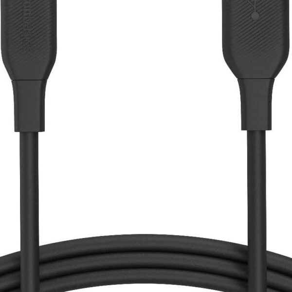 AmazonBasics MFI certified 91.44cm USB C to lightning TPE charging cable (Black)