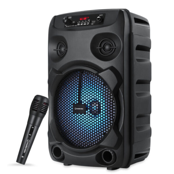 Modernista Sound Box 100 20 Watt Wireless Bluetooth Party Speaker (Black)
