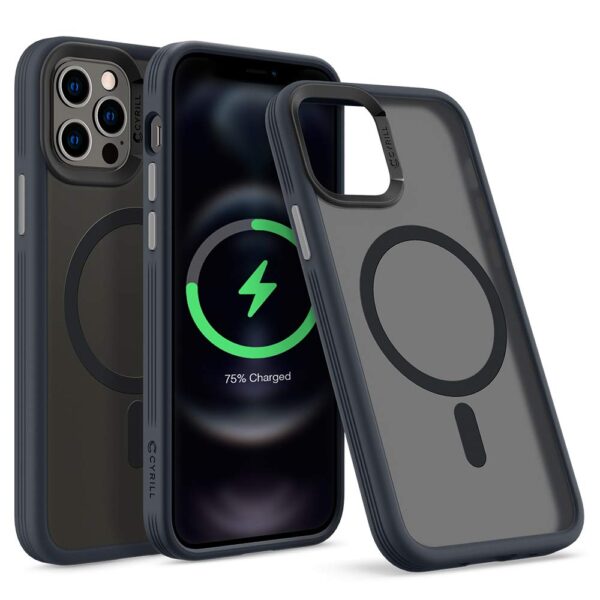 CYRILL by Spigen Stone - Brick Mag (Grathite) for Iphone 12 Pro