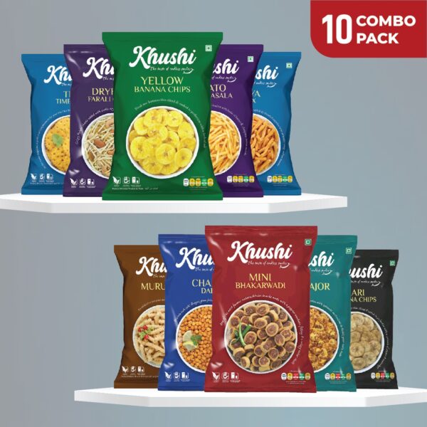 Pack of 10 Khushi Snacks